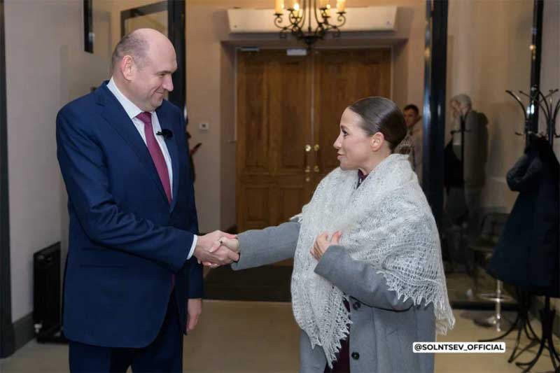 Евгений Солнцев  принял участие в съёмках проекта Первого канала  «Большие семьи большой страны» с Юлией Барановской.