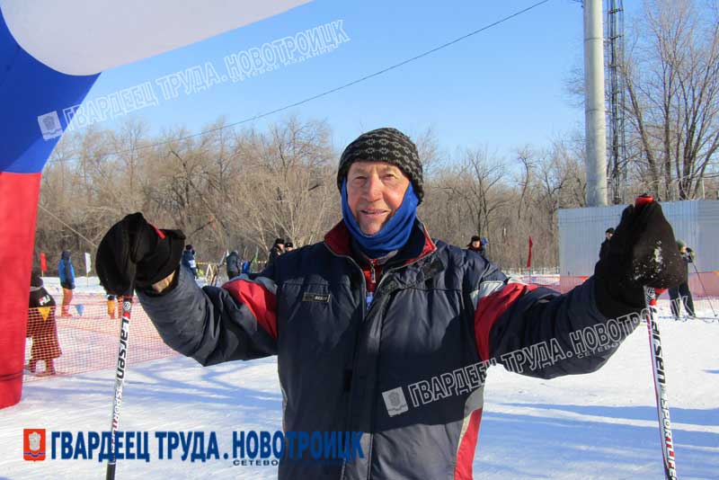 Новотройчане присоединились к гонке «Лыжня России»