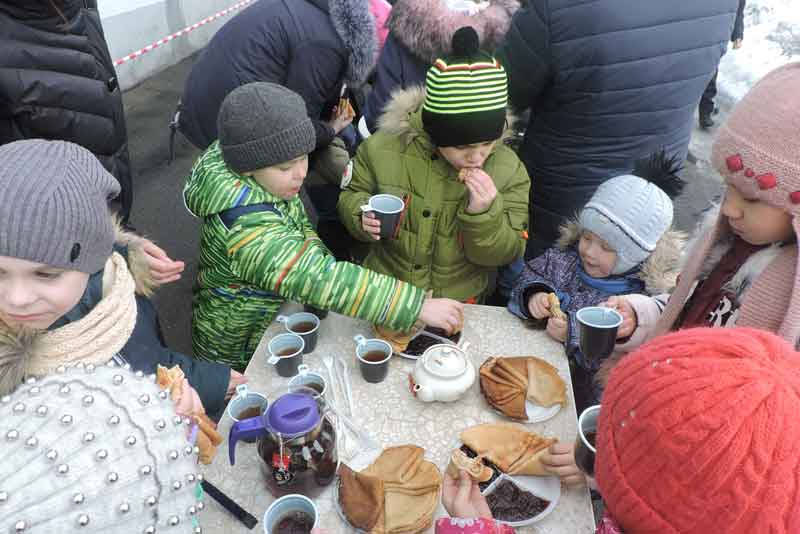 Как ребята масленицу провожали и весну встречали (фото)