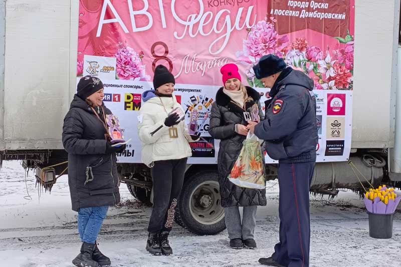 За рулем - автоледи