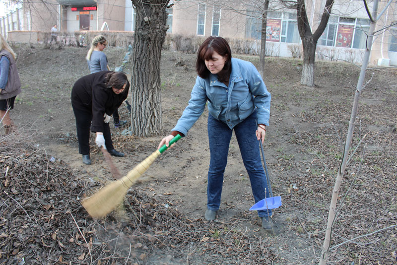 Все  на  субботник! (фото)