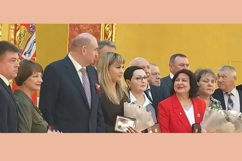 Новотройчанка Инна Шлыкова, координатор движения «Лаванда Помощь», удостоена знака отличия «За содействие СВО»