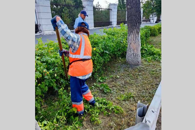 В Новотроицке заметно активизировались работы по благоустройству города