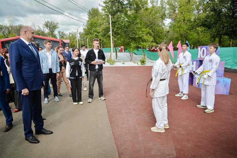 Евгений Солнцев оценил капитальный ремонт детского оздоровительно-образовательного лагеря «Юность», пострадавшего во время паводка