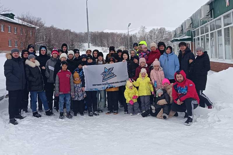 Юные туристы Новотроицка провели первые в новом году спортивные сборы