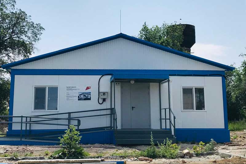 Более 700 жителей станции Губерля будет обслуживать обновлённый ФАП