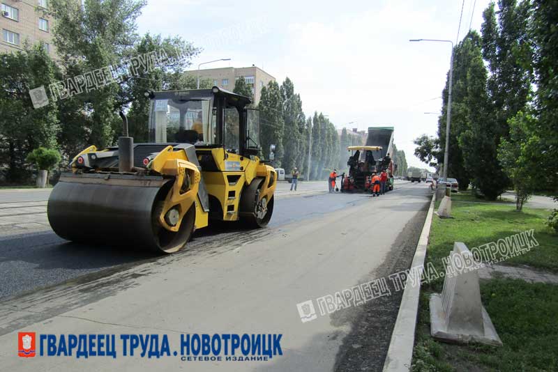 Почти девять километров дорог отремонтировали в этом году в Новотроицке