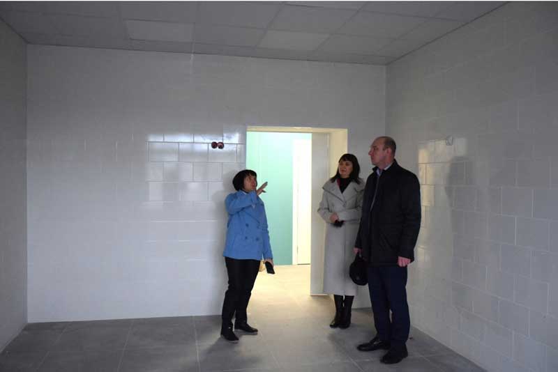 В Беляевском районе близится к завершению ремонт лечебного корпуса местной больницы