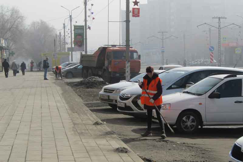 Все на уборку! В Новотроицке стартовал  общегородской субботник