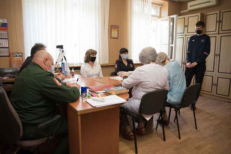 Весенний призыв в условиях действия режима самоизоляции (фото)