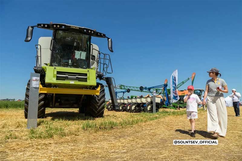 В Оренбуржье началась уборка зерновых
