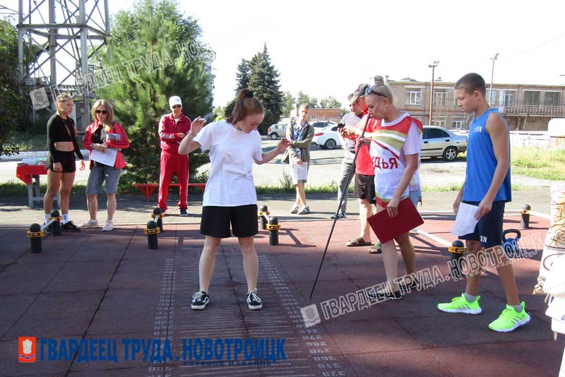 В Новотроицке в День физкультурника состоялся фестиваль ГТО