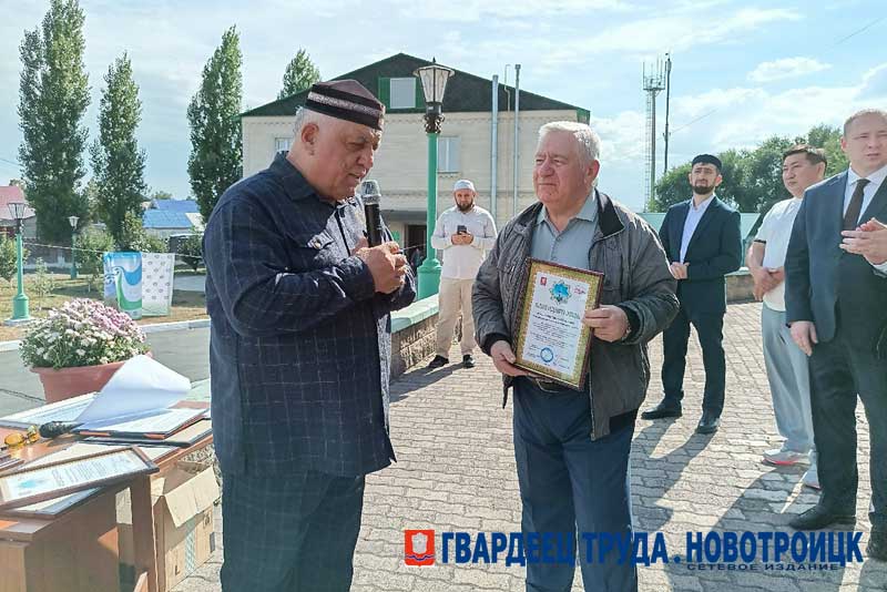 Новотроицкая Соборная мечеть встречала гостей