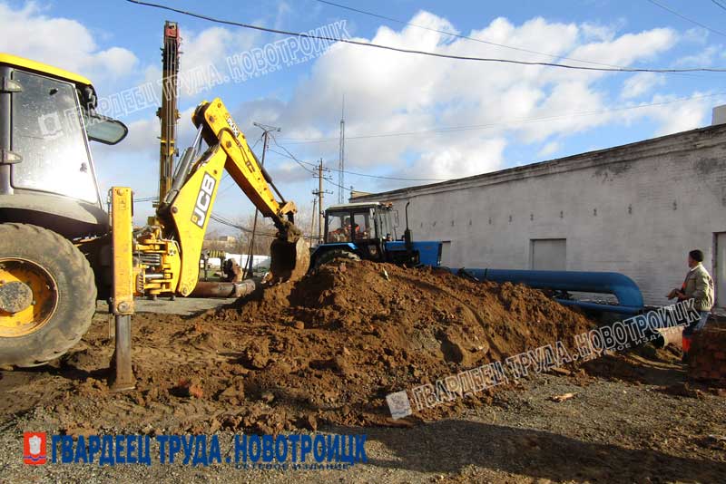 Работы по замене водовода на улице Советской – на финишной прямой