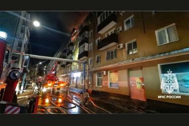 Евгений Солнцев рассказал о помощи жителям, пострадавшим во время крупного пожара в Оренбурге