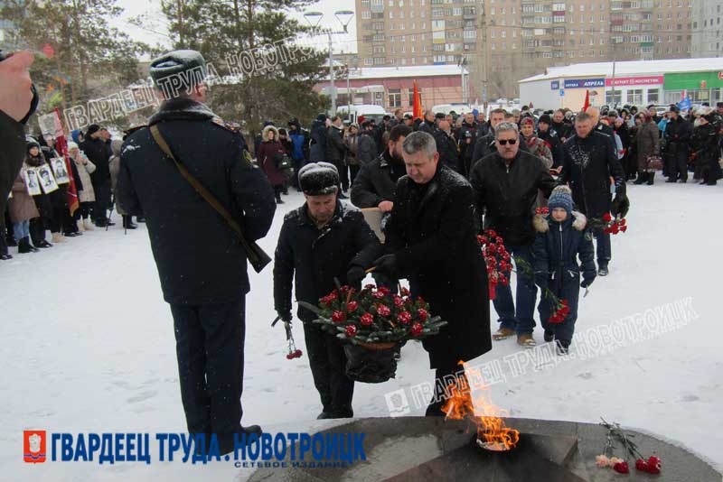 В сквере воинов-интернационалистов состоялся митинг, посвященный Дню вывода советских войск из Афганистана