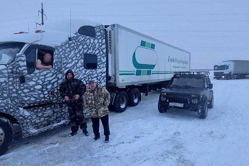 Представители  Новотроицкого «Боевого братства» вернулась из зоны ведения специальной военной операции на Донбассе