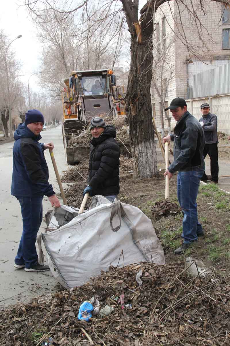 Горожан призывают выйти на субботники