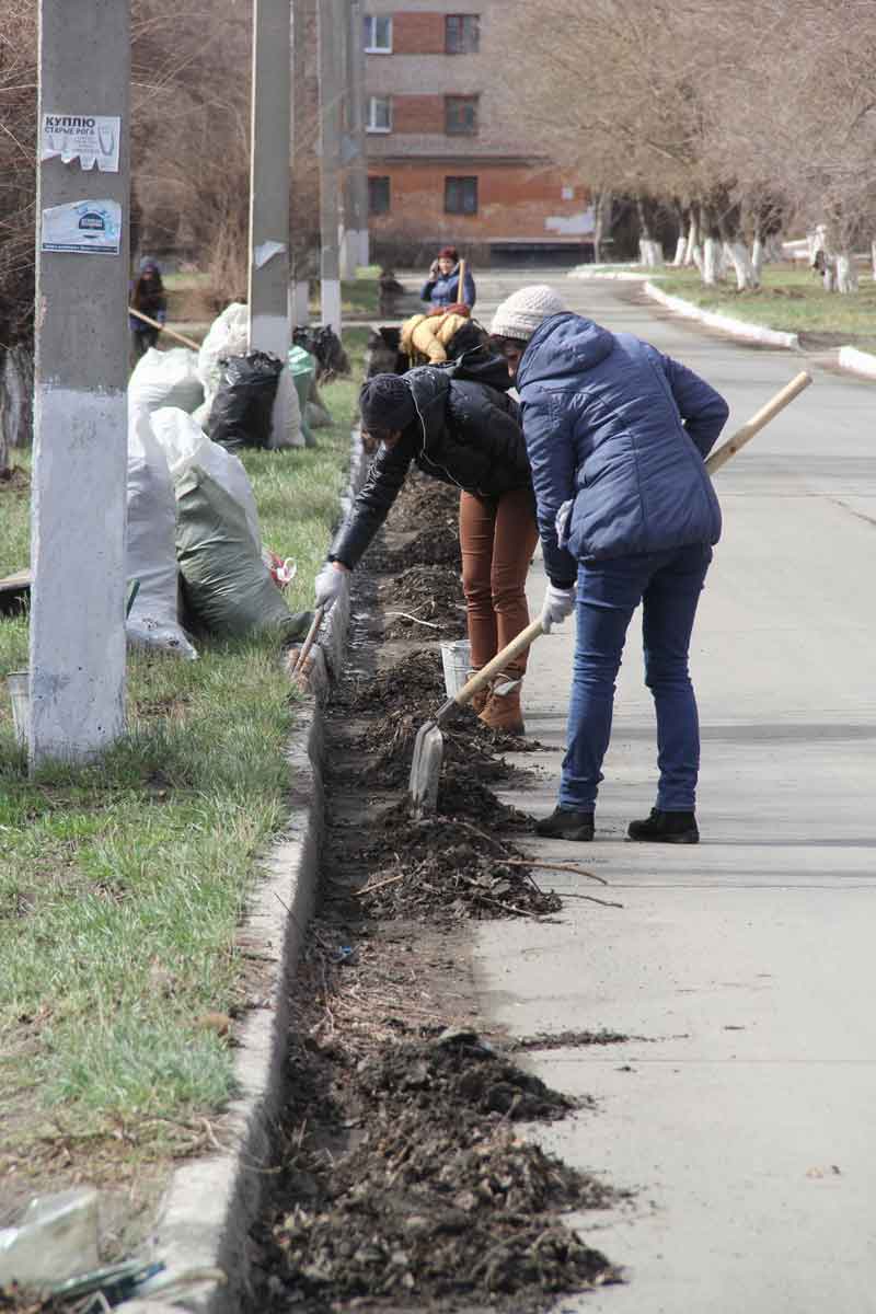 Горожан призывают выйти на субботники