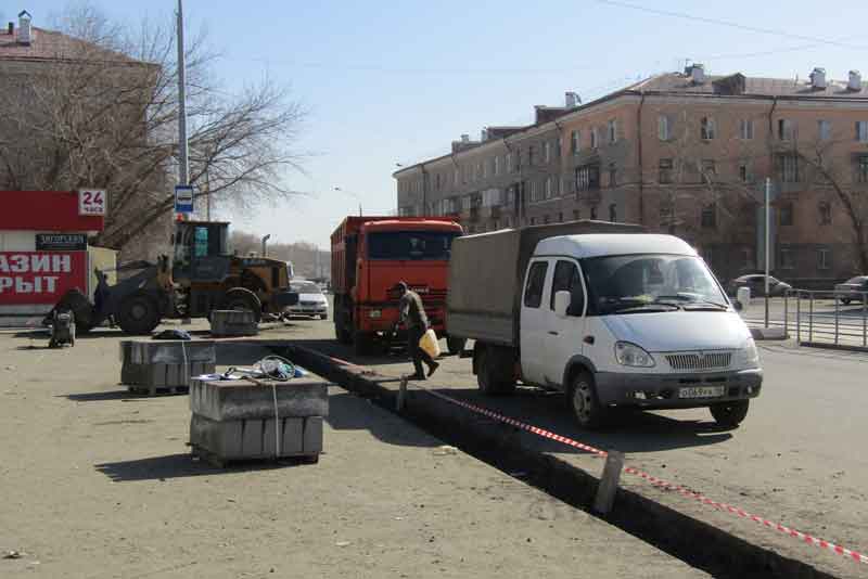 На Привокзальной площади началась реконструкция