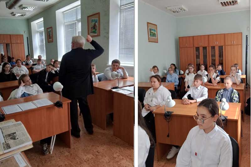 Для новотроицких школьников провели урок истории в городском архиве