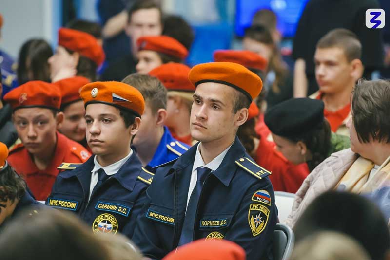 Новотройчанин, Герой России Николай Пархоменко стал участником марафона «Знание.Первые» в Астрахани