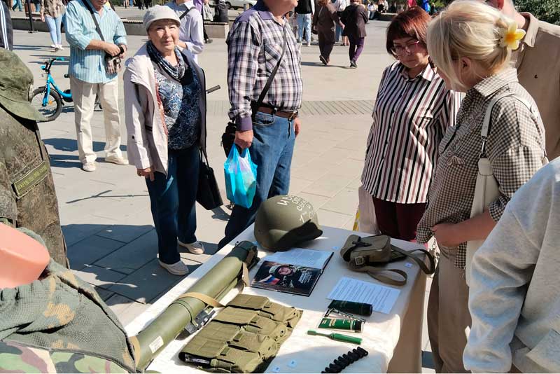 На «Форуме неравнодушных. Восток» новотроицкие музейщики представили экспозицию «Солдаты Победы»