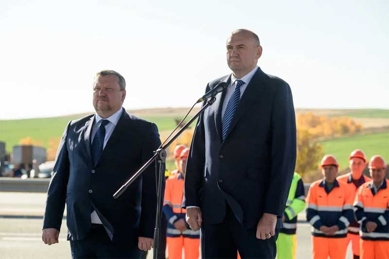 В районе Оренбурга открыли обновленный участок трассы М-5 Урал