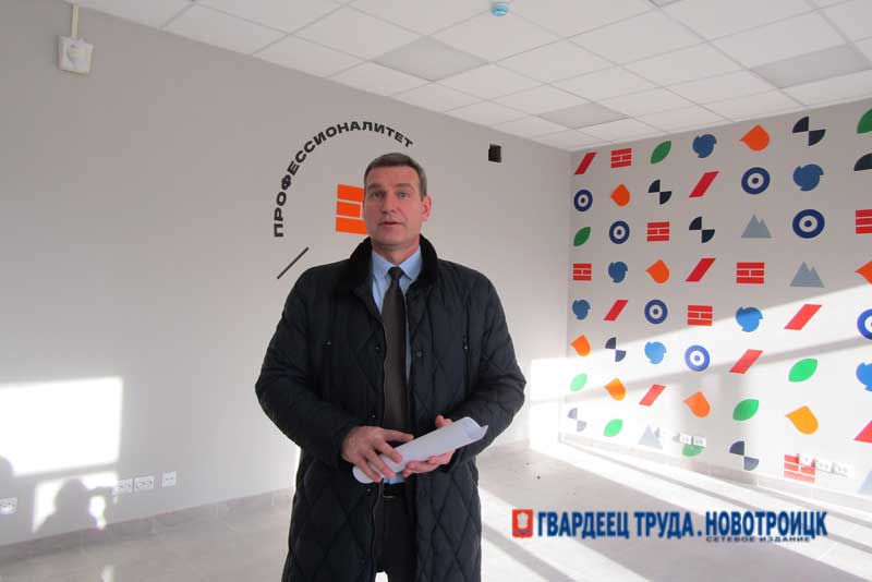 В главном корпусе Новотроицкого строительного техникума завершается капитальный ремонт