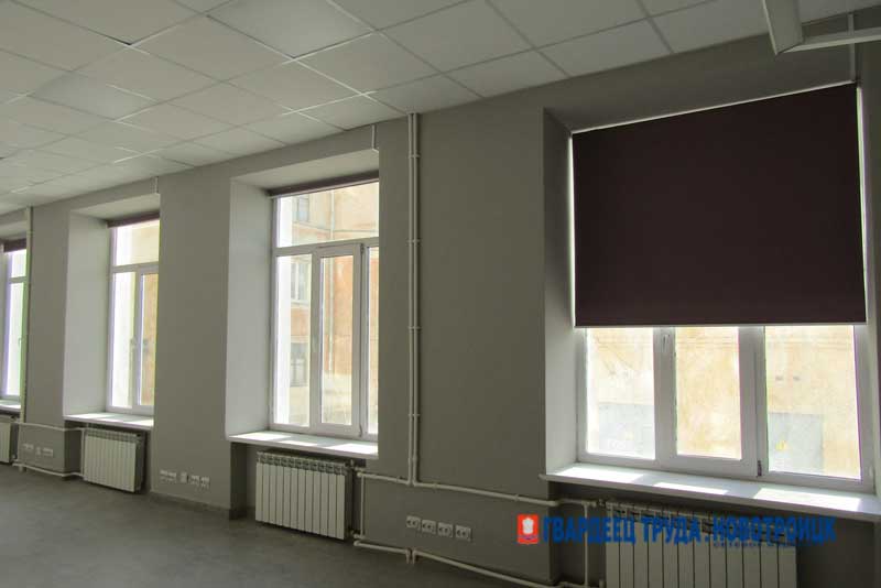 В главном корпусе Новотроицкого строительного техникума завершается капитальный ремонт