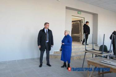 В главном корпусе Новотроицкого строительного техникума завершается капитальный ремонт