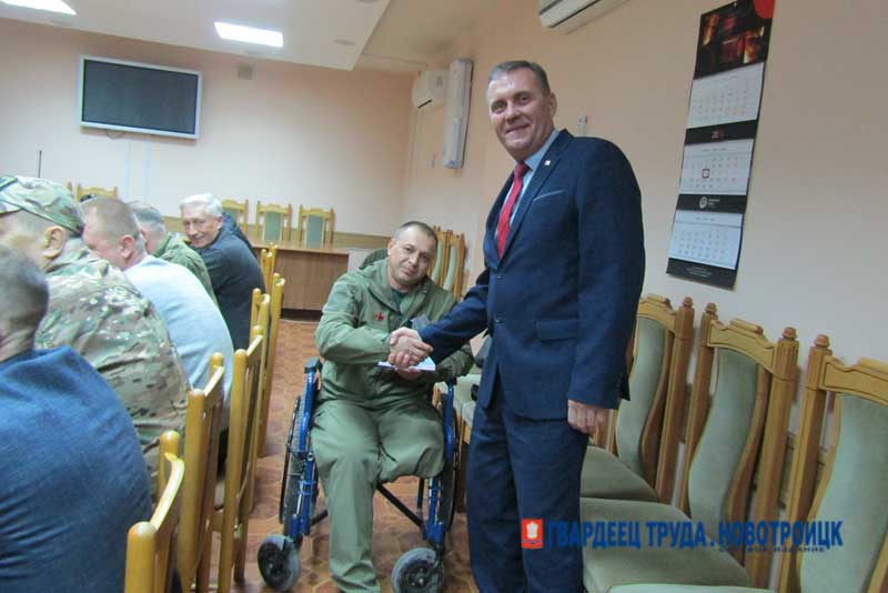 В Новотроицке создали местное объединение региональной общественной организации «Ветераны СВО Оренбуржья»