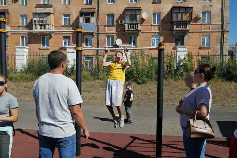 Спортивный  праздник оказался массовым