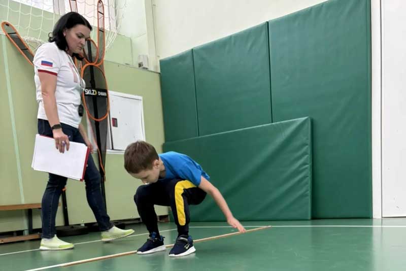 Воспитанники Новотроицкого детского сада № 39 «Василек» присоединились к движению ГТО