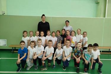 Воспитанники Новотроицкого детского сада № 39 «Василек» присоединились к движению ГТО