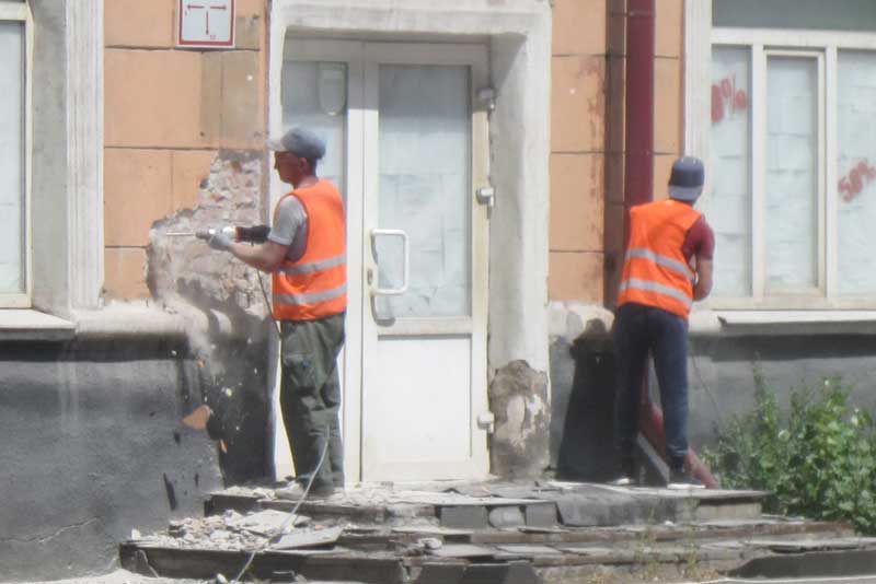 Первоначальный облик домов в исторической части города строители сохранят