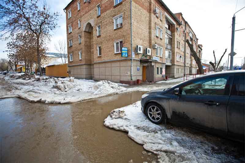 Капризный март: в Оренбуржье вновь пришёл циклон с юга