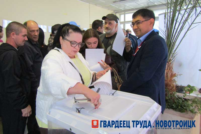 В Новотроицке утром 18 сентября открылись все 56 избирательных участка