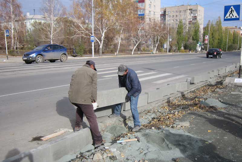 Реконструкция сквера у монумента «Вечно живым»: этап за этапом