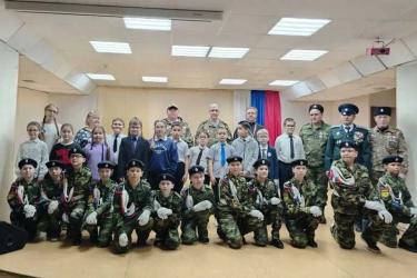 Новотроицкие кадеты приняли присягу на верность традициям казачества