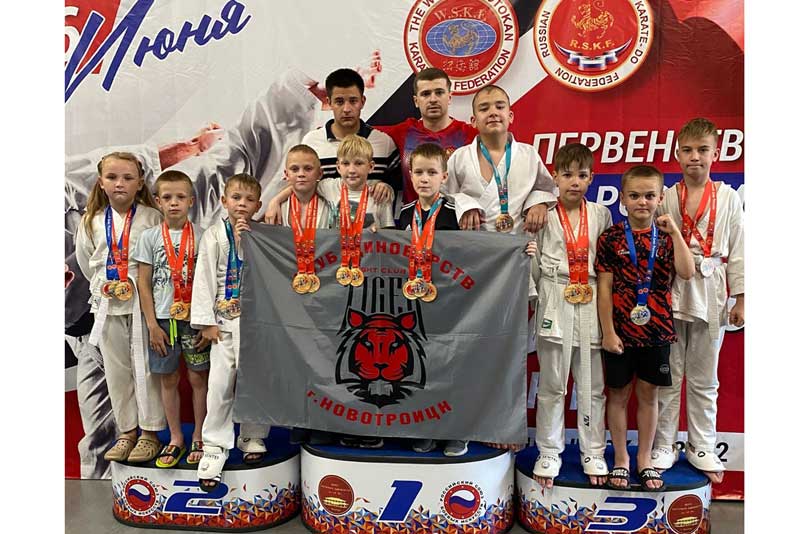 Новотроицкая команда «Тайгер» успешно выступила на состязаниях Всероссийского уровня