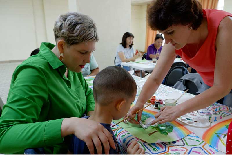 В музейно-выставочном комплексе прошел мастер-класс по рисованию в различных техниках «АРТ – без преград» 