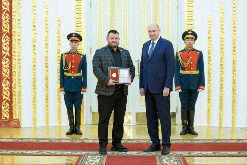  Новотроицкое отделение «Боевого братства» отметили  региональным памятным знаком за помощь в ликвидации паводка