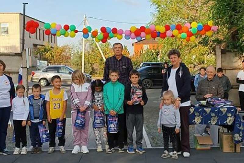 В Хабарном появилась новая спортивная площадка