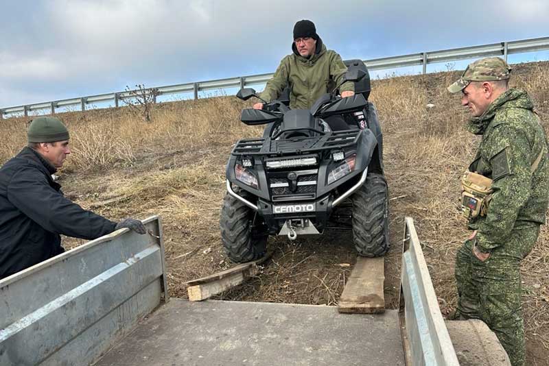 Участники СВО поблагодарили губернатора Оренбуржья и земляков за гуманитарную помощь