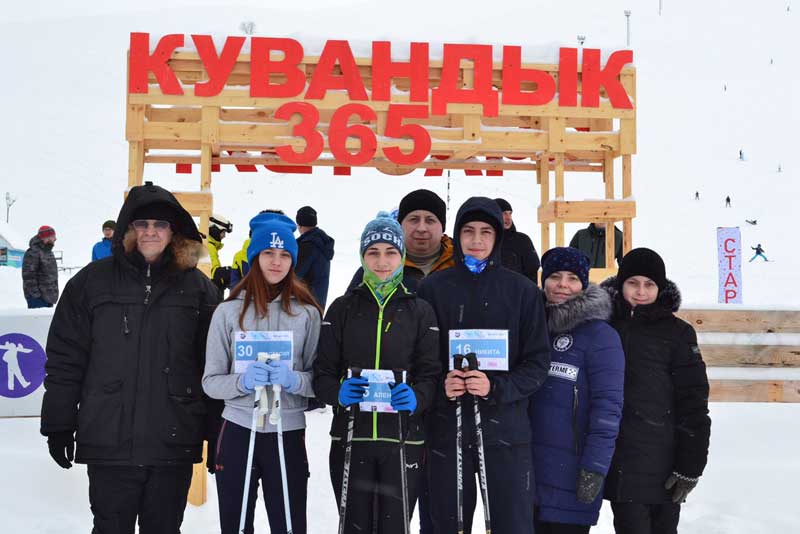 Новотройчане – на пьедестале почёта