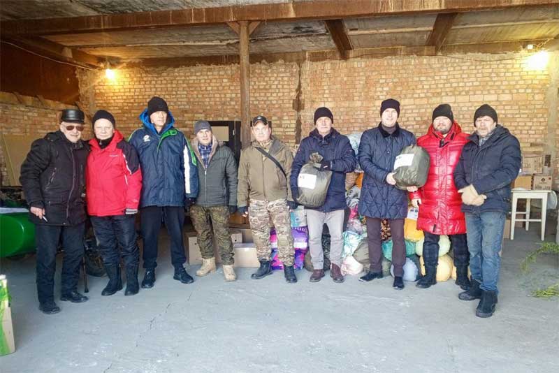 Новотройчане отправили очередную партию гуманитарной помощи бойцам СВО