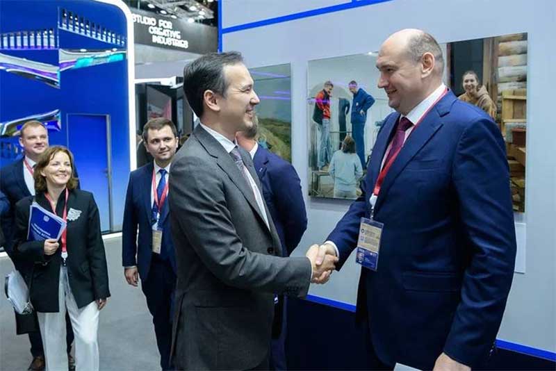 Е.Солнцев на Петербургском международном экономическом форуме: деловые встречи и переговоры