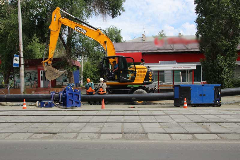 Более полукилометра магистрального трубопровода заменено на улице Советской