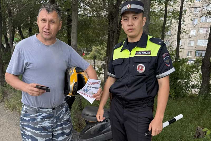 В Новотроицке и Орске с начала сезона произошло 9 ДТП с участием водителей мототранспорта